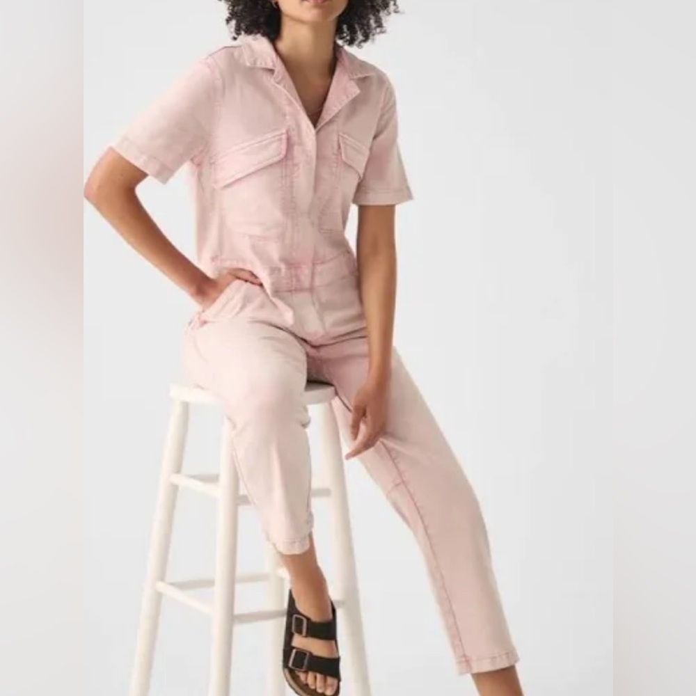 Faherty Pink Jumpsuit (NWOT)